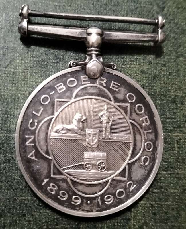 ANGLO-BOER WAR MEDAL.