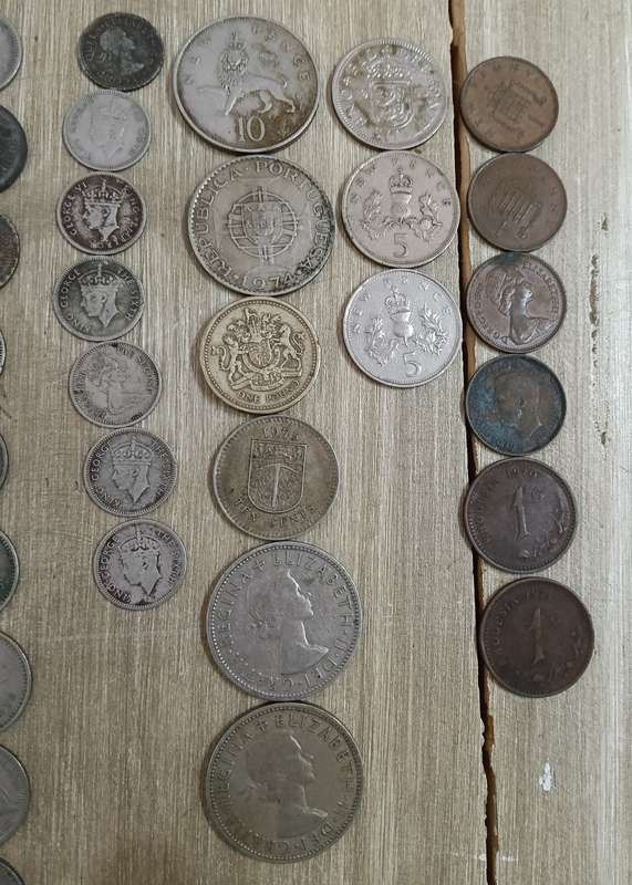 COLLECTION RHODESIA, NYASALAND COINS