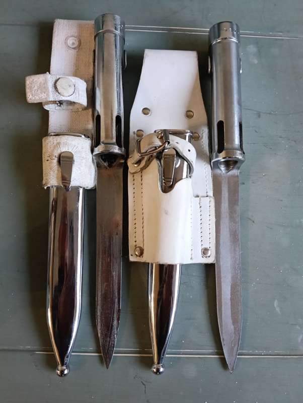 S A D F BAYONETS.