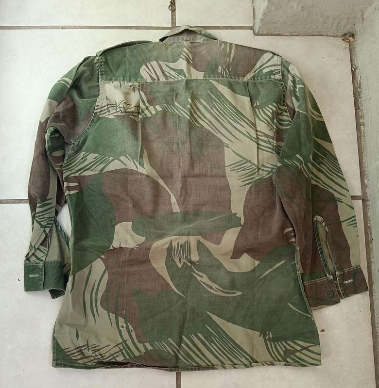 RHODESIA ARMY LONG SLEEVE SHIRT.