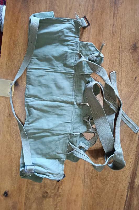 RHODESIA ARMY AMMUNITION CHEST RIG.