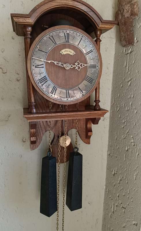 WARMINK, HOLLAND. TEMPUS FUGIT WALL CLOCK.