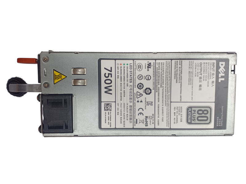 Dell F750E-S0 750W Hot Plug PSU For T320/T420/R520/R620/R720/R820