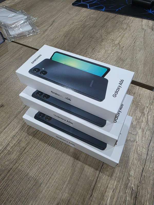 Samsung Galaxy A06 | 64GB | 4GB RAM | Dual SIM | Black | Brand New & Sealed