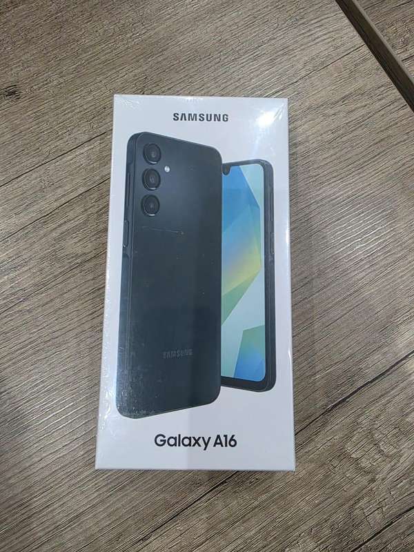Samsung Galaxy A16 | 128GB | 4GB RAM | Dual SIM | Black | Brand New & Sealed