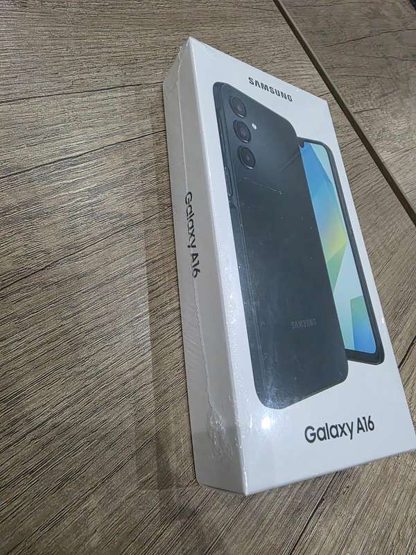 Samsung Galaxy A16 | 128GB | 4GB RAM | Dual SIM | Black | Brand New & Sealed