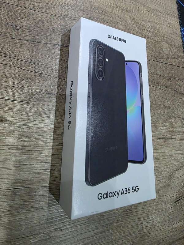 Samsung Galaxy A36 5G | 128GB | Dual SIM | Awesome Black | Brand New & Sealed