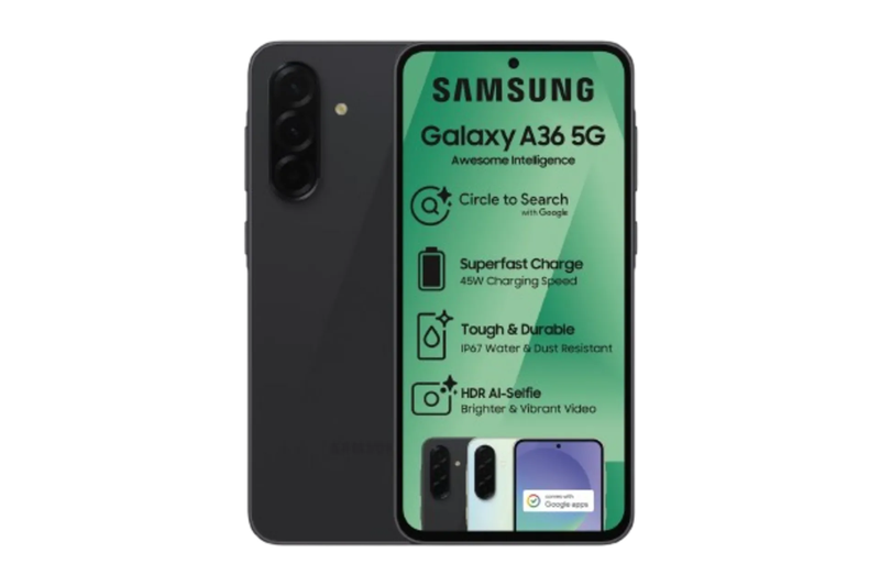 Samsung Galaxy A36 5G | 128GB | Dual SIM | Awesome Black | Brand New & Sealed
