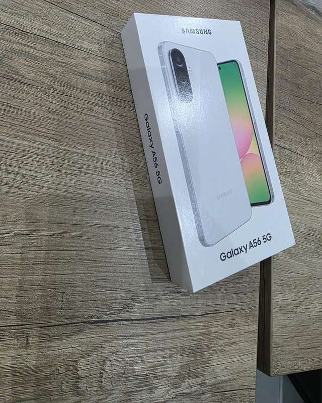 Samsung Galaxy A56 5G | 256GB | 8GB RAM | Dual SIM | Awesome Light Gray | Brand New & Sealed