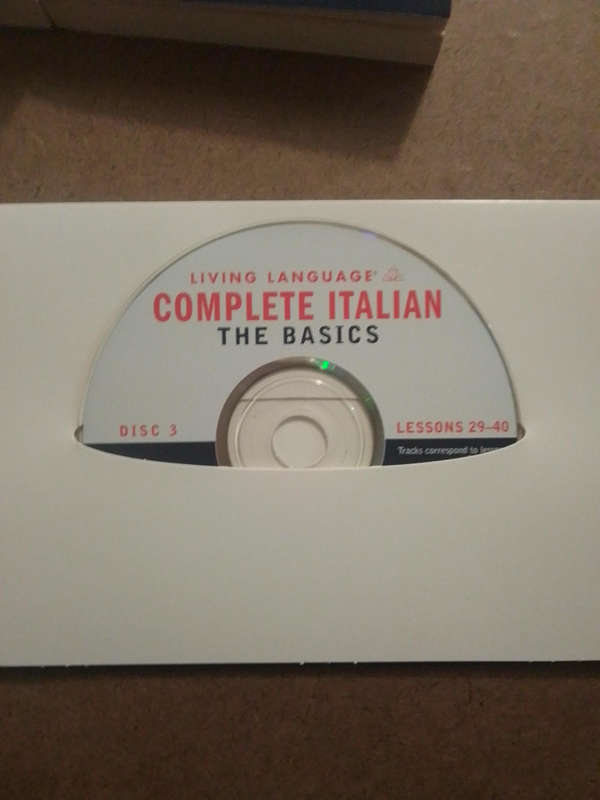 Living Language complete course -the basics Italian - CD edition