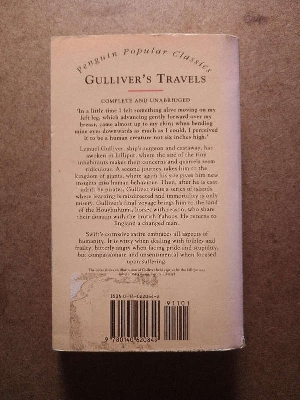 Jonathan Swift - Gulliver's travels