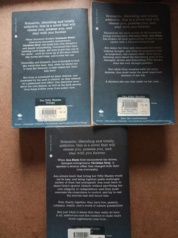 E.L James - Fifty Shades collection