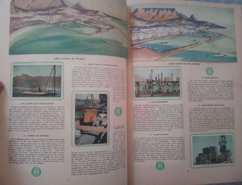 THE TAVERN OF THE SEAS ( Cape Town Harbour history with complete set of 50 tobacco cards)
