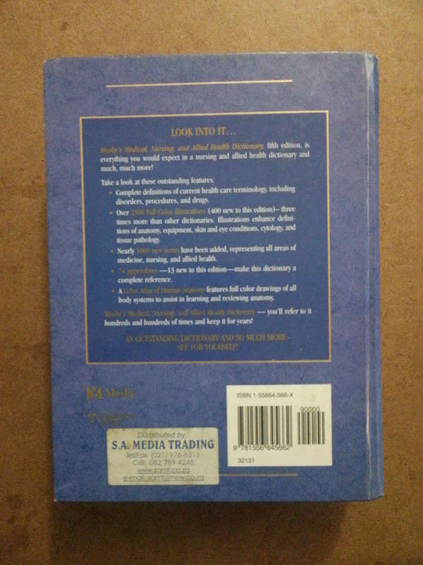 Mosby's - Medical, Nursing, & Allied Health Dictionary