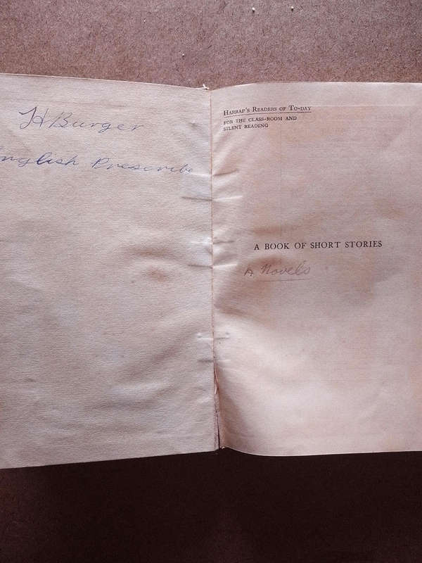A book of short stories - F.H. Pritchard