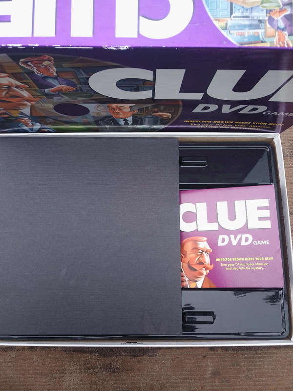 Clue DVD game ( Boardgame )