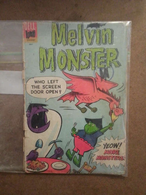 Melvin Monster, #4 July 1966 comic