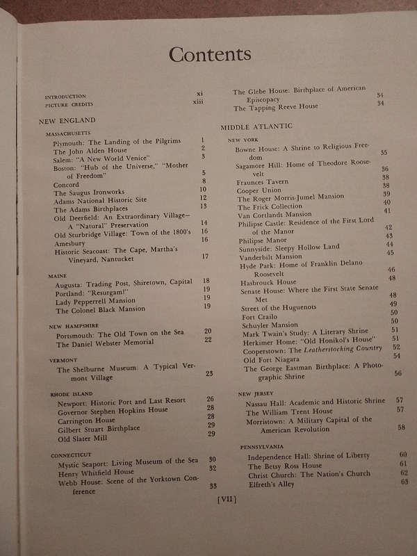 The Living Past of America - by Cornelius Vanderbilt  1955 edition