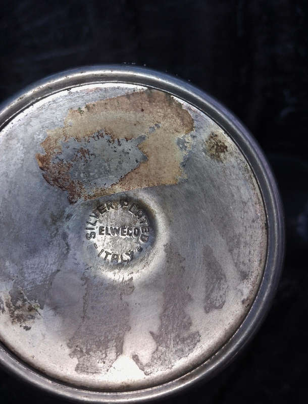 Silver wine goblets ( silver plated)