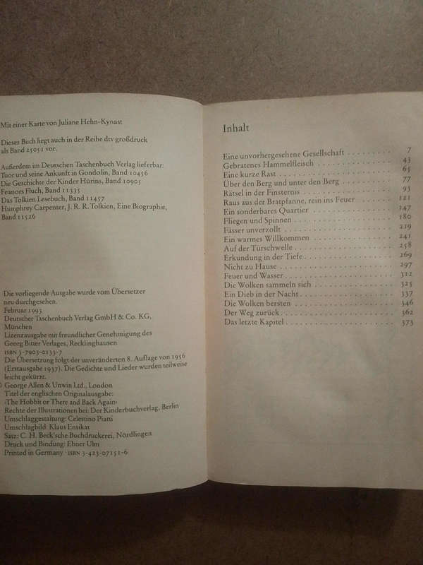 Der kleine Hobbit - John Ronald R.Tolkien