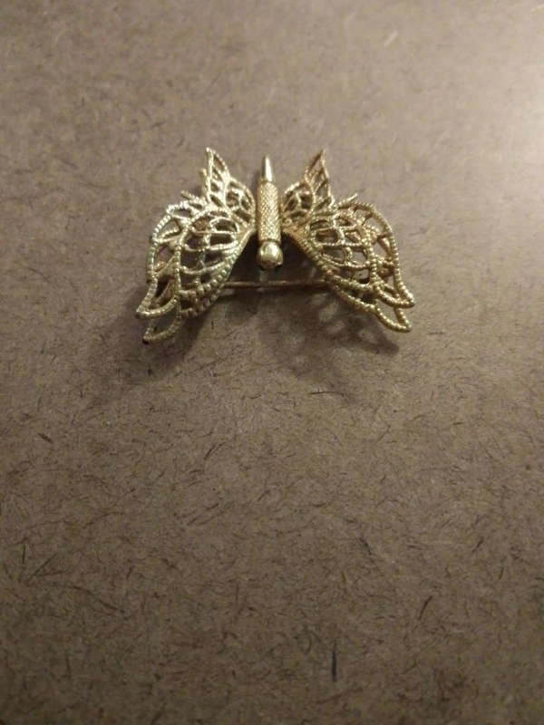 Vintage Monet- Butterfly brooch