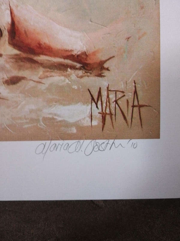 Maria Magdalena Oosthuysen Print ( signed by artist )