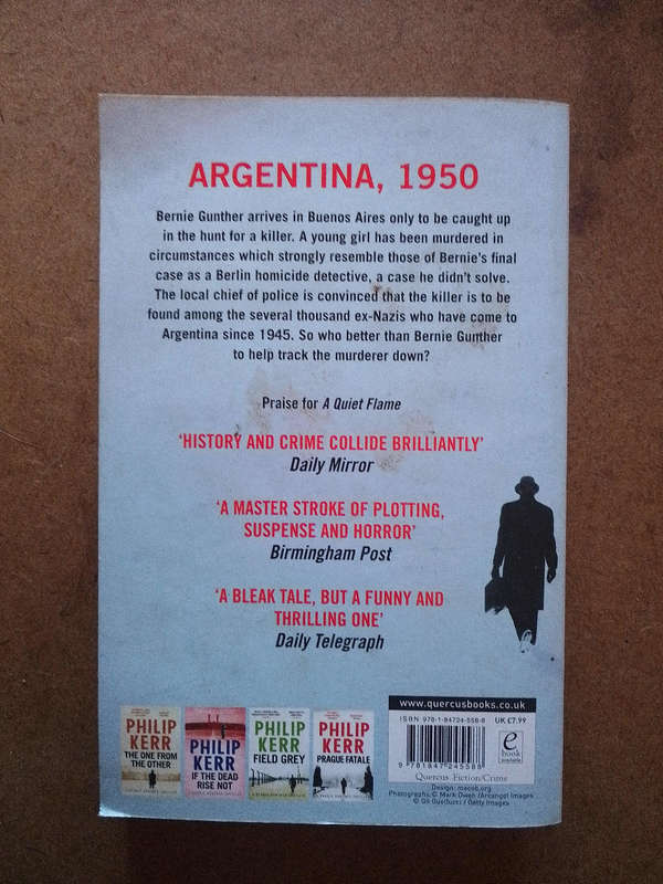Philip Kerr - a Quiet Flame