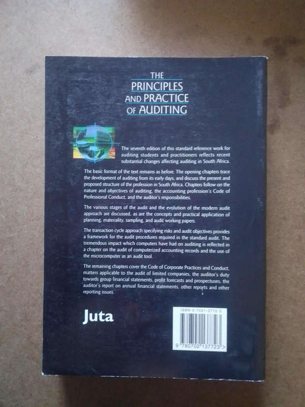 The Principals and Practice of Auditing
