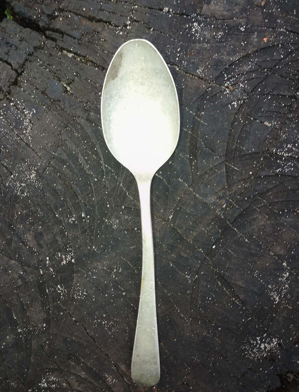 Nickel silver spoon