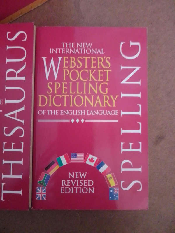 The New International Webster's Pocket Reference Library - 3 volume set