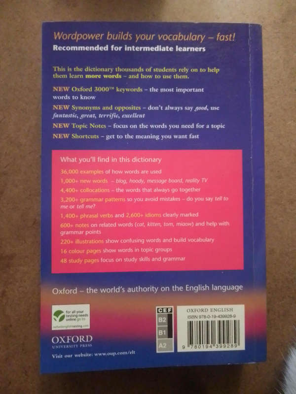 Oxford WordPower Dictionary