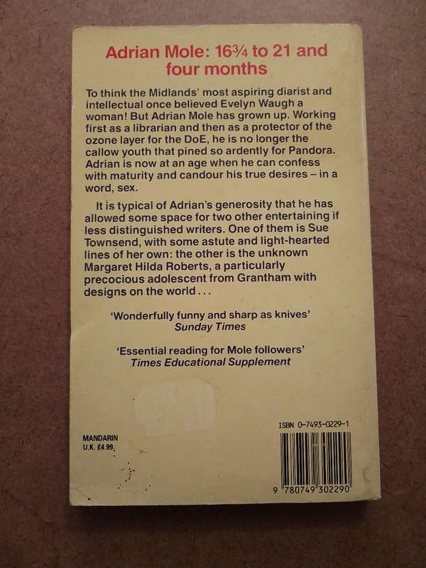 Sue Townsend -true confessions of Adrian Mole