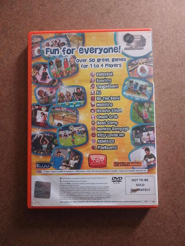 Eye Toy Play 1,2&3