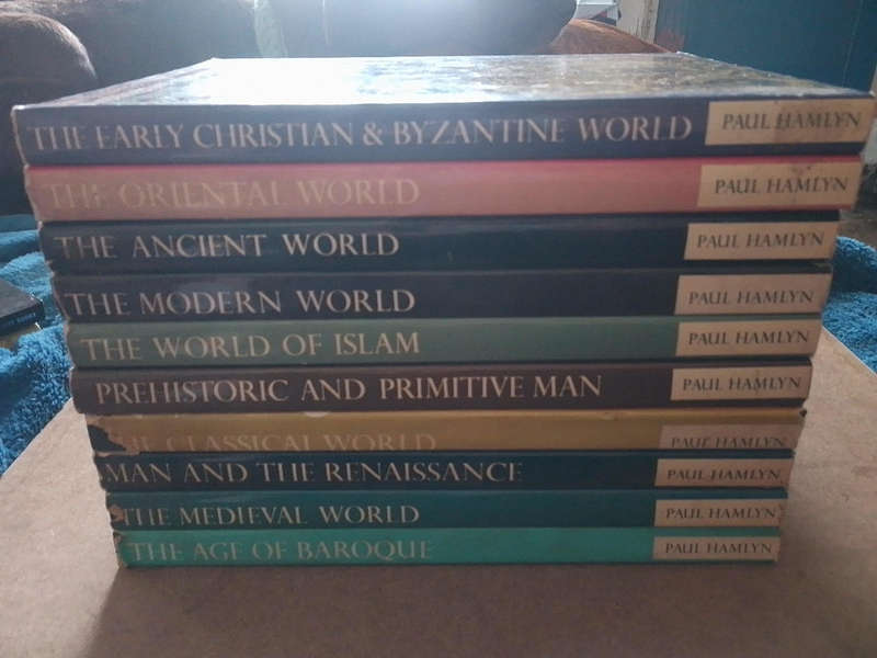 Paul Hamlyn 10 book set - Great ages of man 1960s