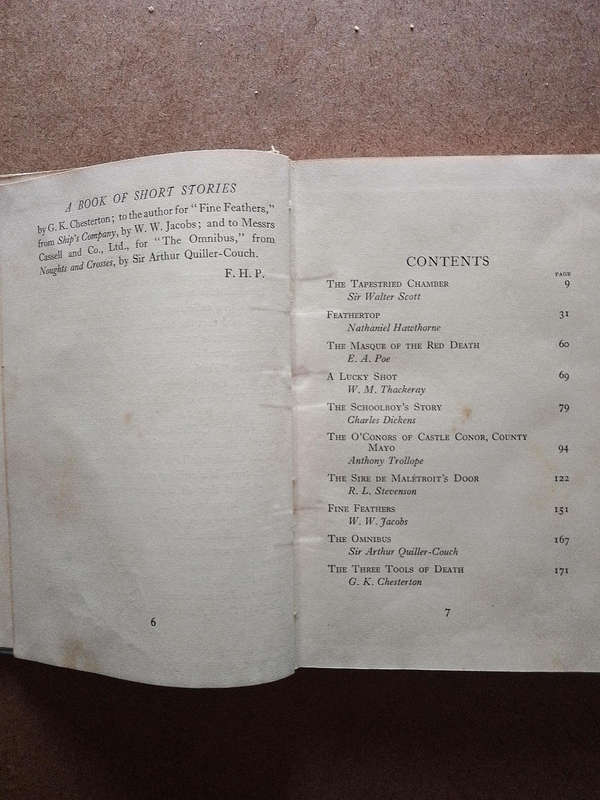 A book of short stories - F.H. Pritchard