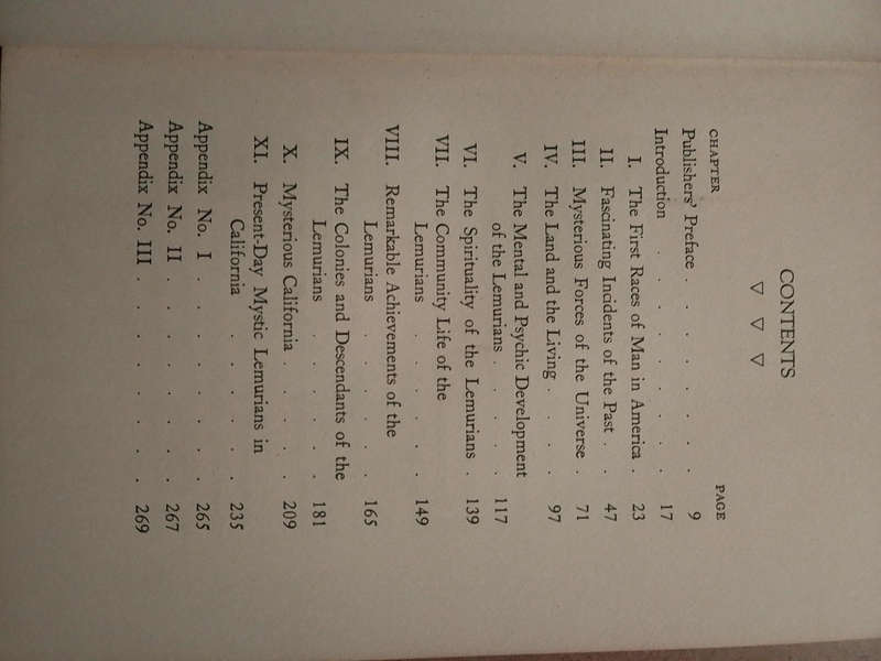 Lemuria The Lost Content of the Pacific ( Rosicrucian Library volume XII )