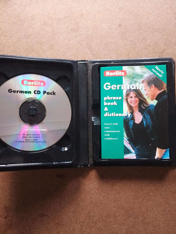 Berlitz- German- CD pack with phrase book