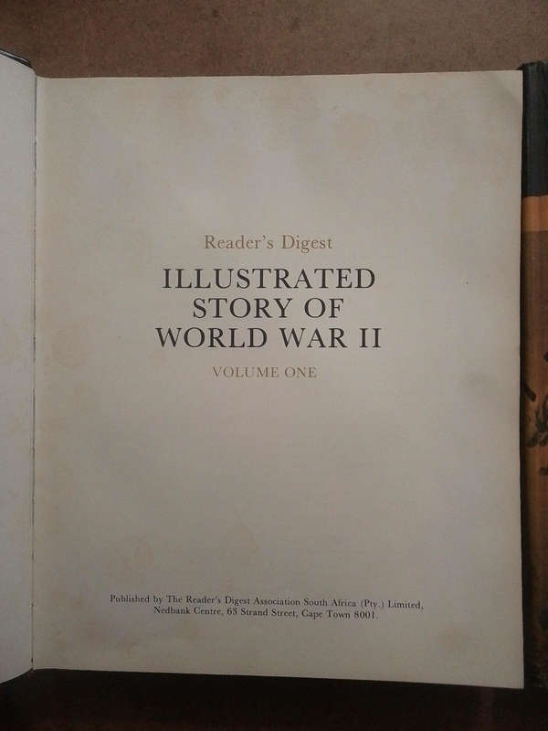 Reader's Digest Illustrated Story of World War 2 - volume 1 &2