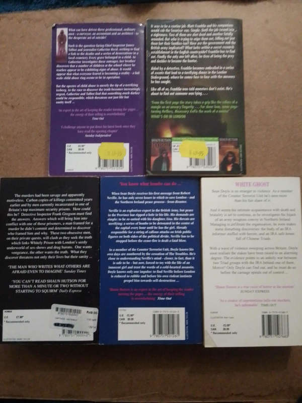 Shaun Hutson - 5 books
