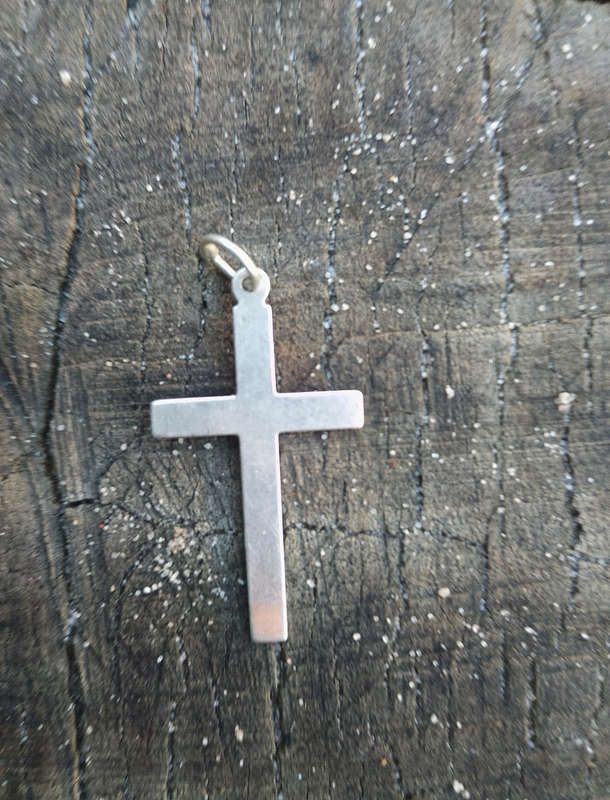 Cross pendant silver 925