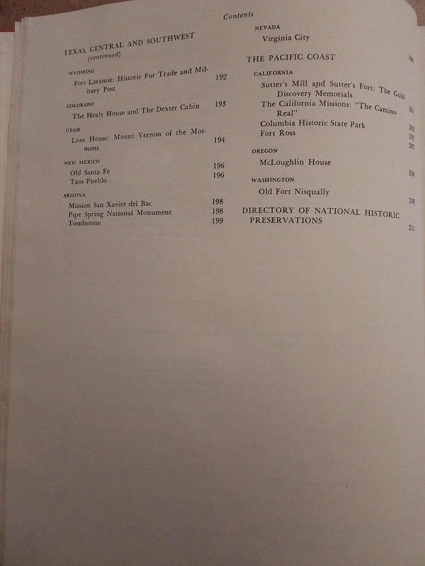 The Living Past of America - by Cornelius Vanderbilt  1955 edition
