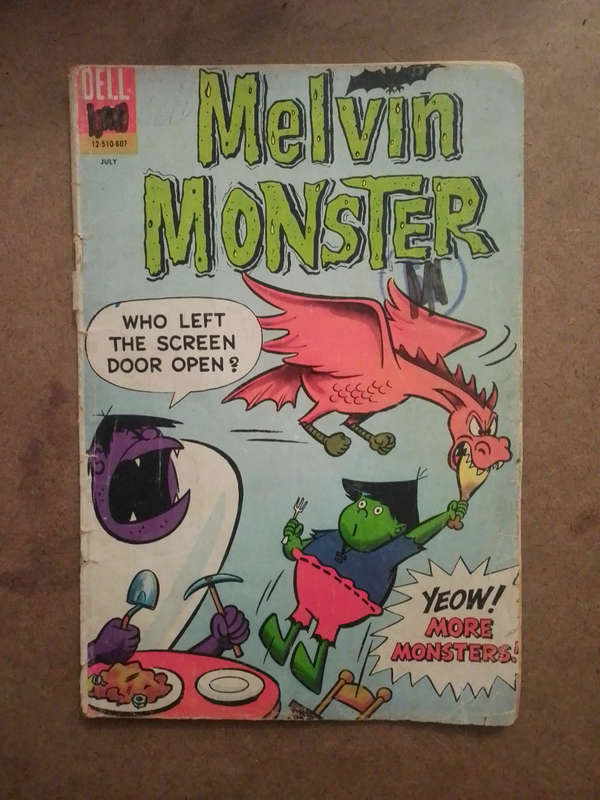 Melvin Monster, #4 July 1966 comic