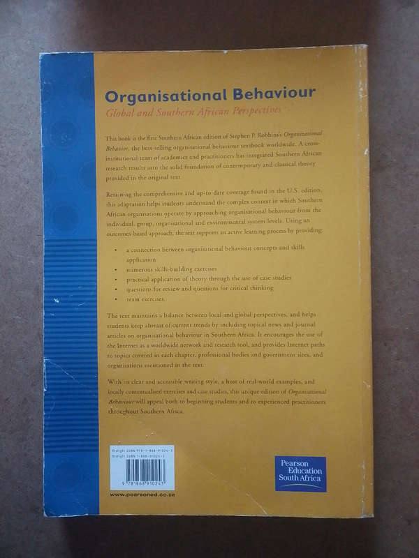 Organisational Behaviour