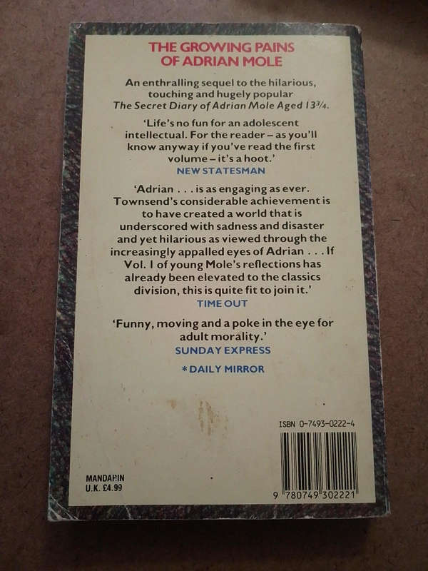 Sue Townsend - The growing pains of Adrian Mole