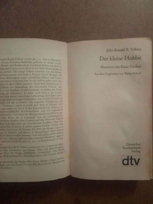 Der kleine Hobbit - John Ronald R.Tolkien