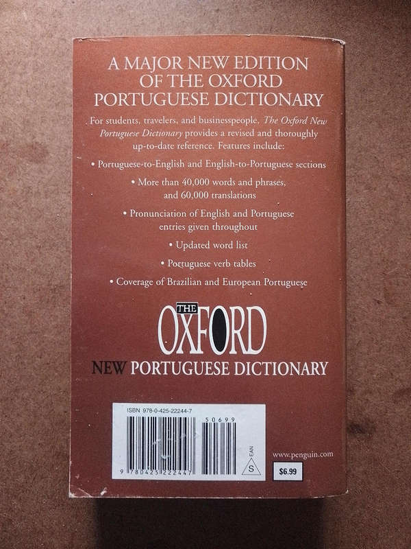 The Oxford - New Portuguese Dictionary