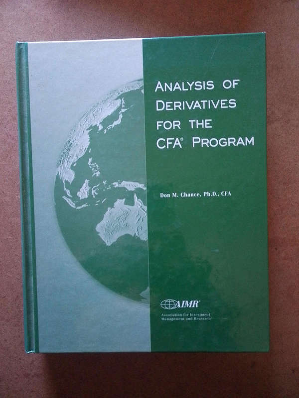Analysis of Derivatives for the CFA Program