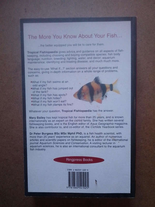 Tropical fish lopaedia -complete guide to fish care