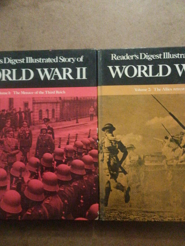 Reader's Digest Illustrated Story of World War 2 - volume 1 &2