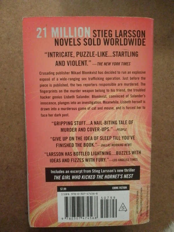 Stieg Larsson - the Girl who Played with Fire